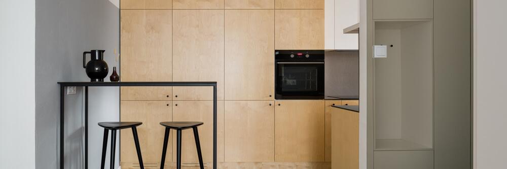 kitchen cabinets made with plywood