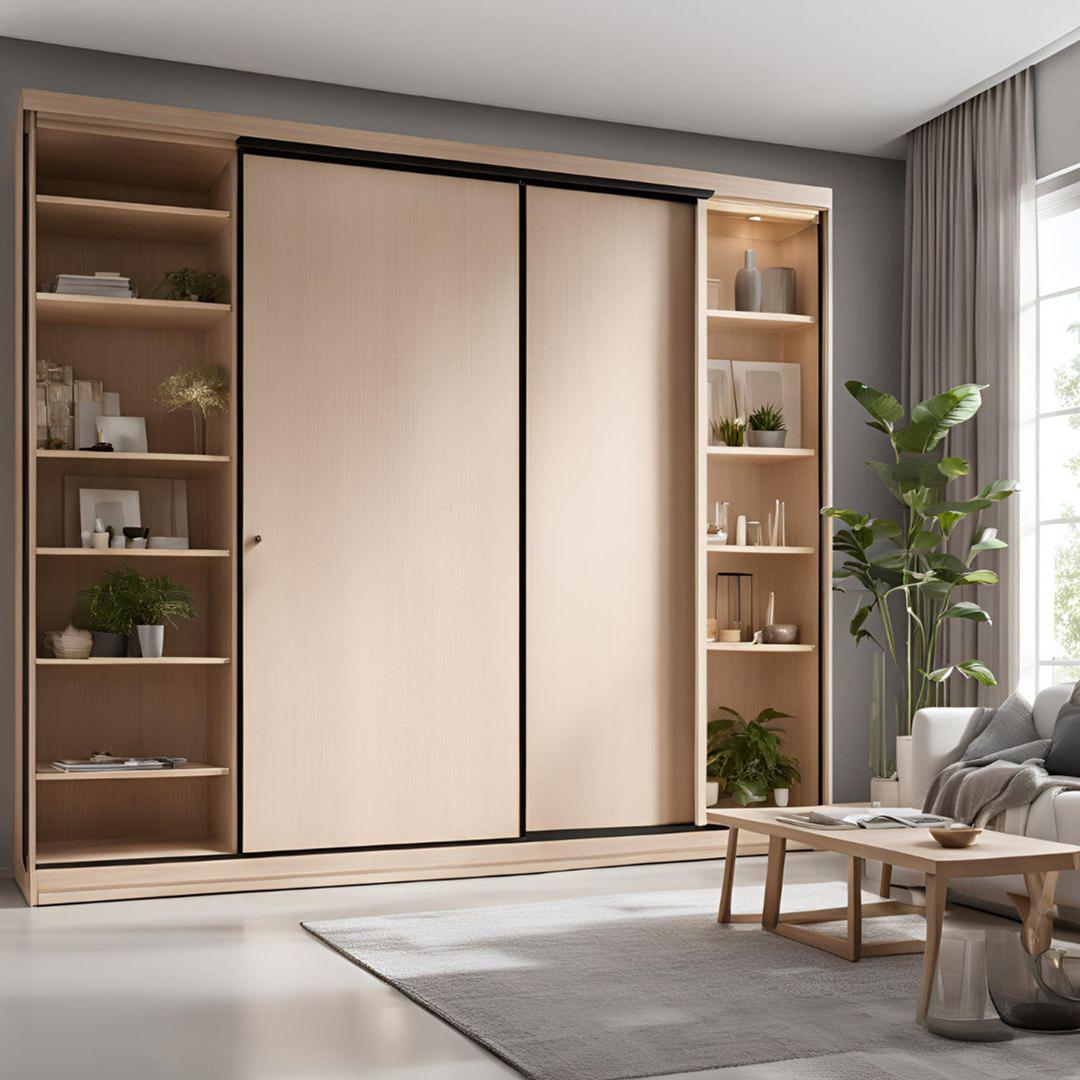 Plywood Almirah with Sliding Doors