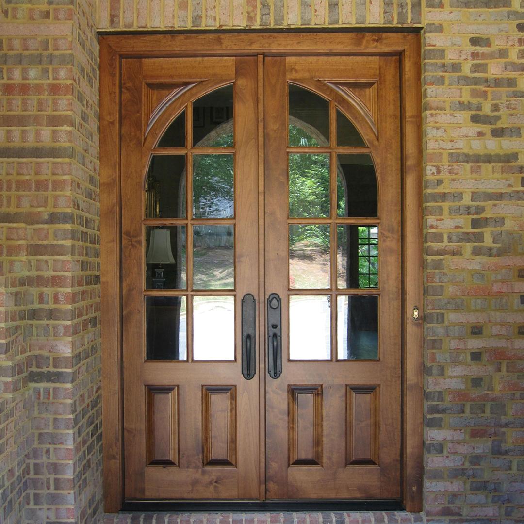 Plywood French Double Door