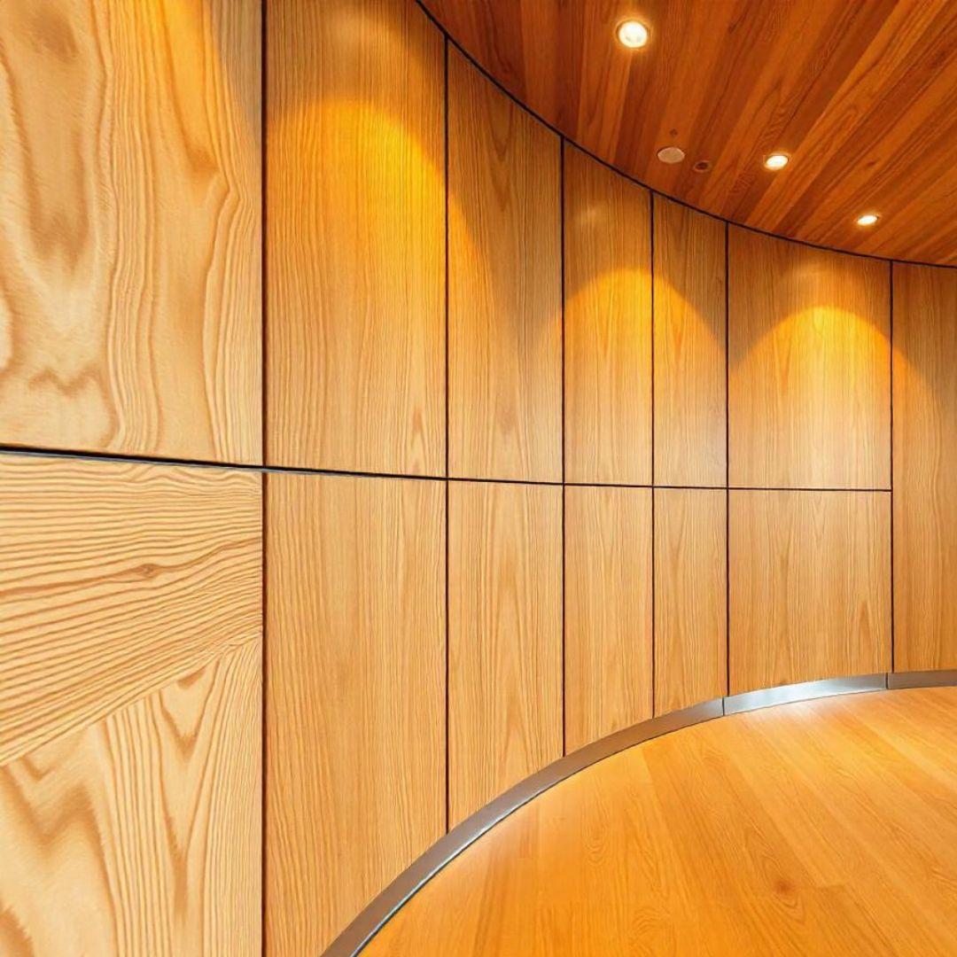 Softwood Plywood Wall Design