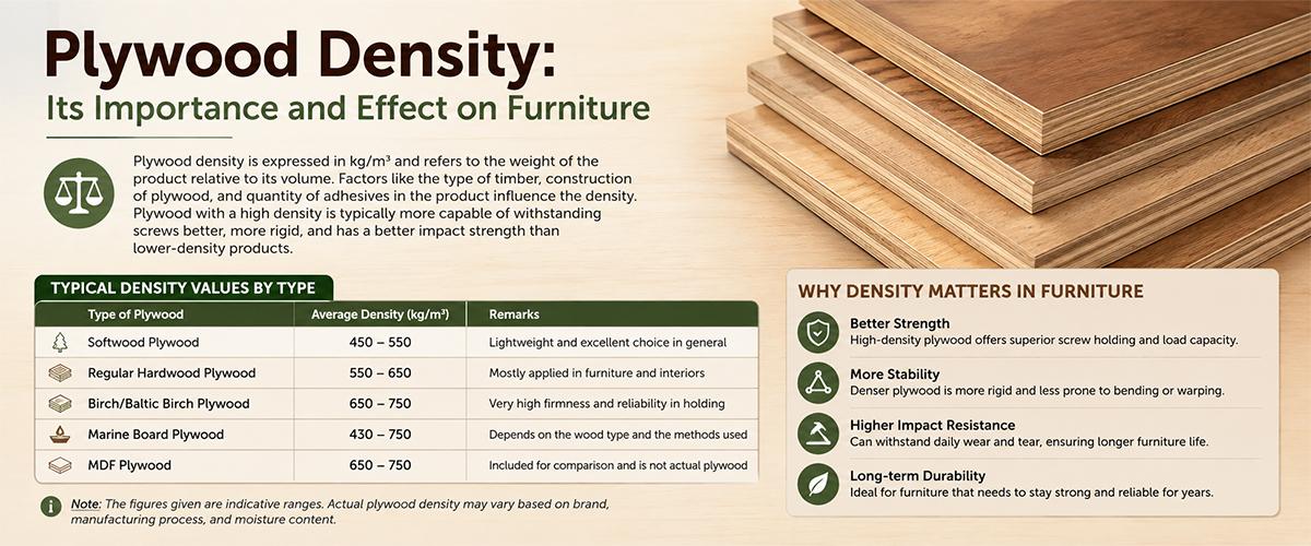Plywood Density Explained