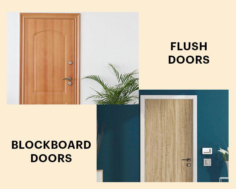 Block Board vs Flush Door