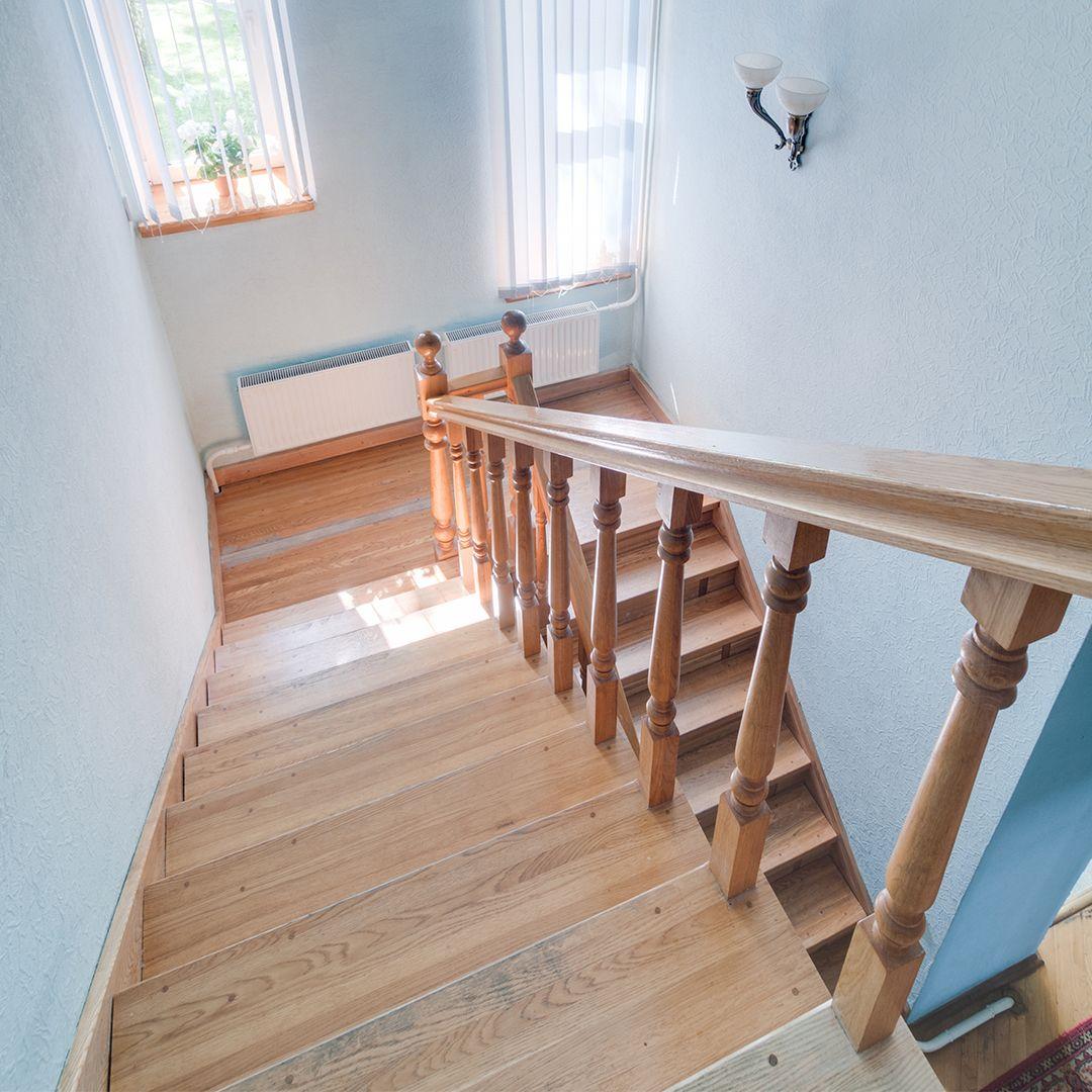 Compact U-Shaped Staircase