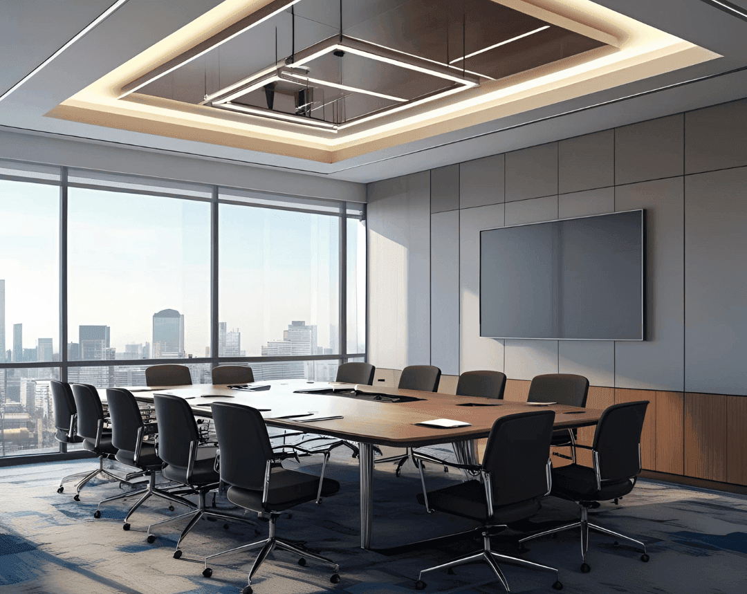 Frameless Conference Rooms
