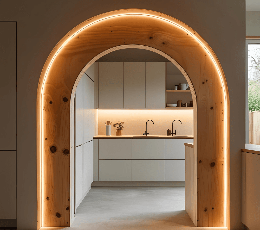 Kitchen Doorway Arch