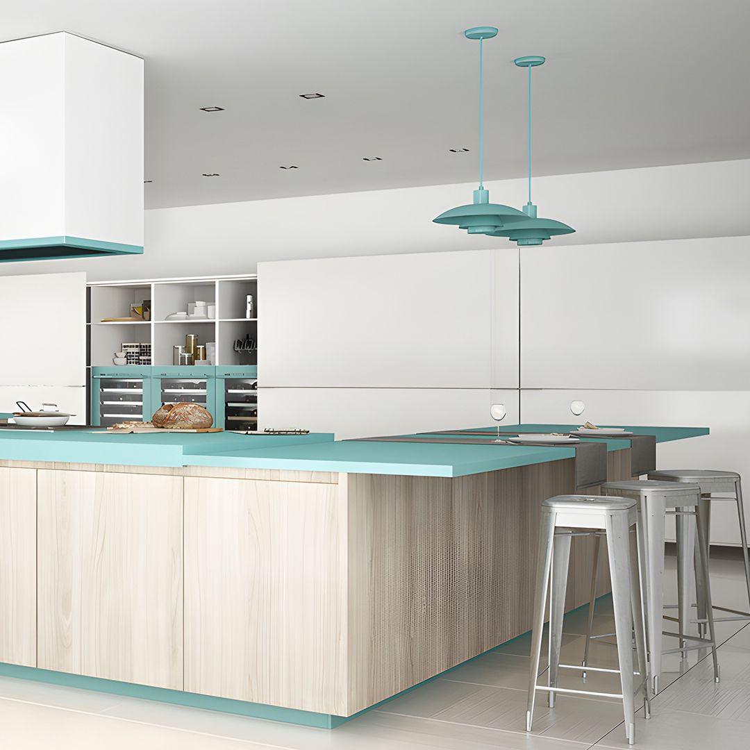 Kitchen in an Inverted L-Shape