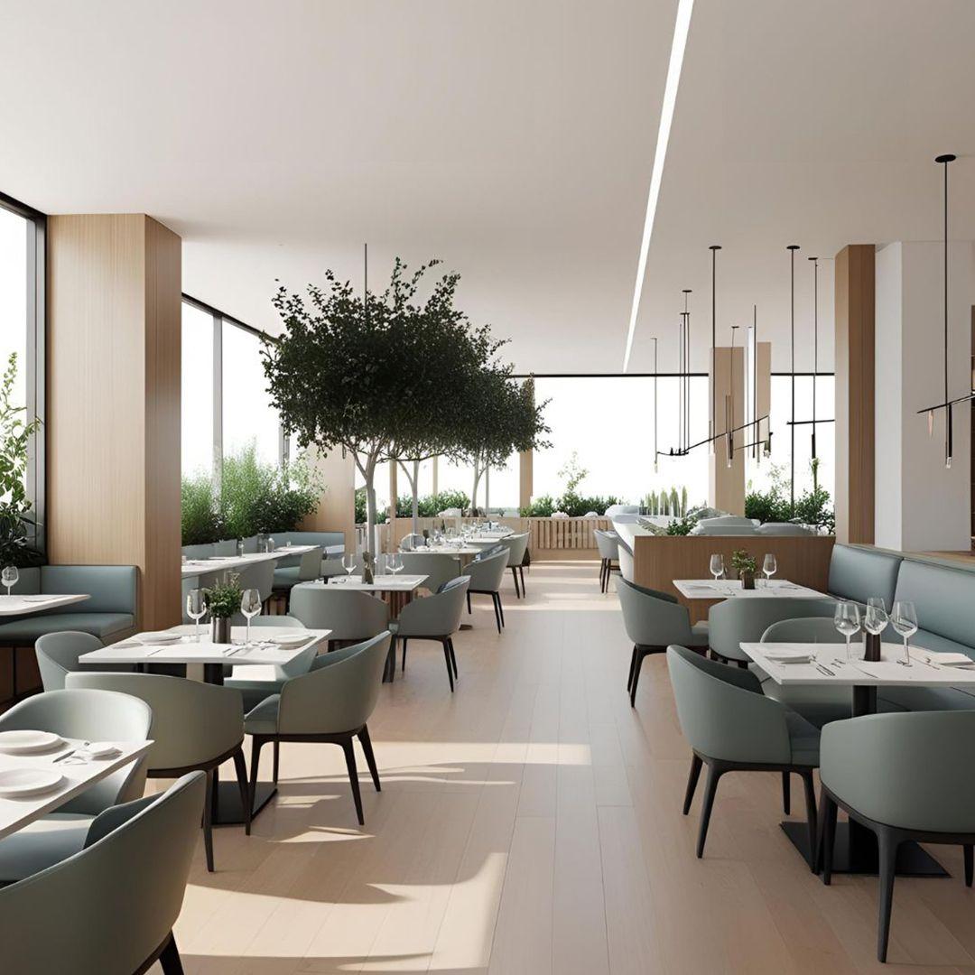 Modern Minimalist Restaurant Design