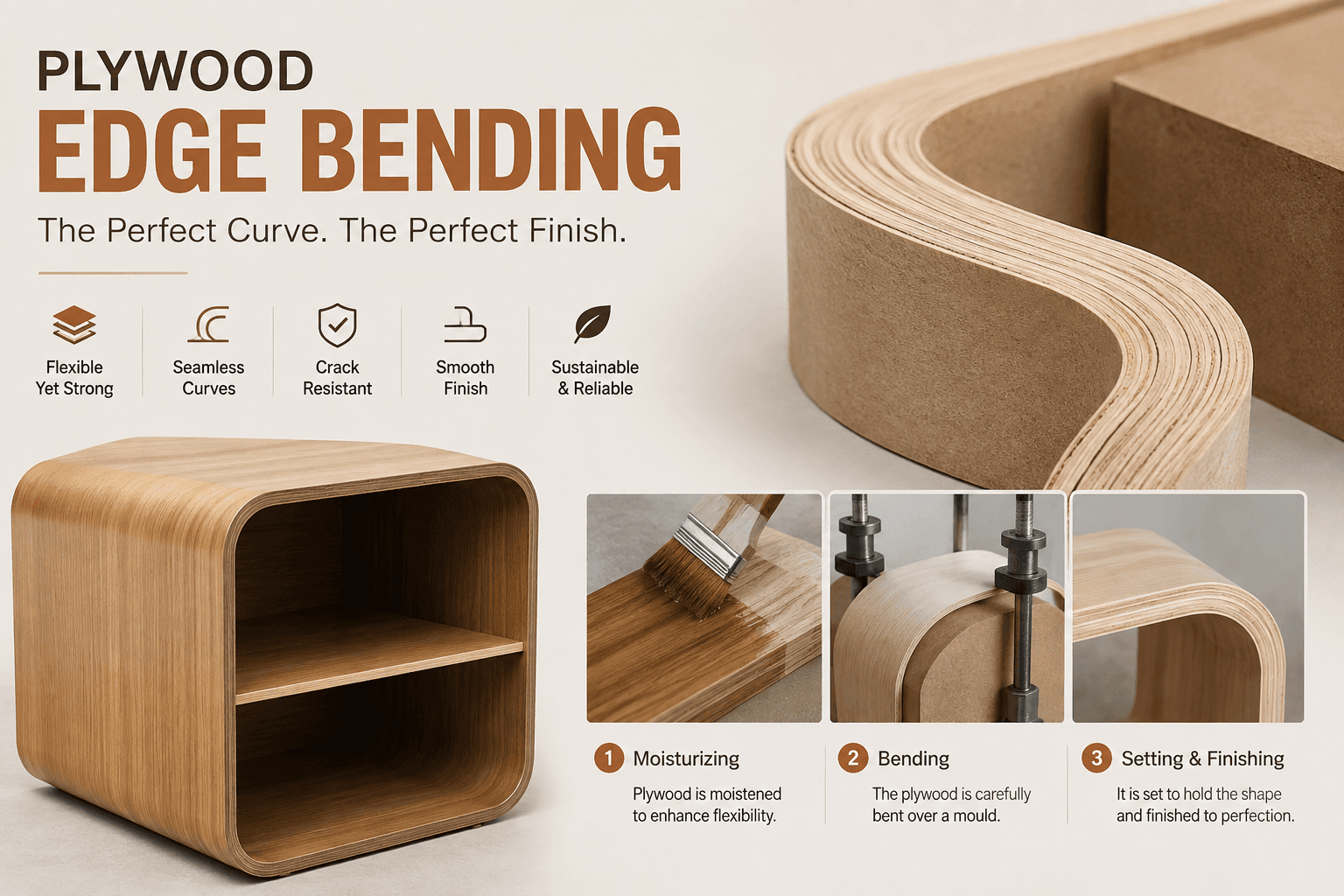 PLYWOOD EDGE BENDING