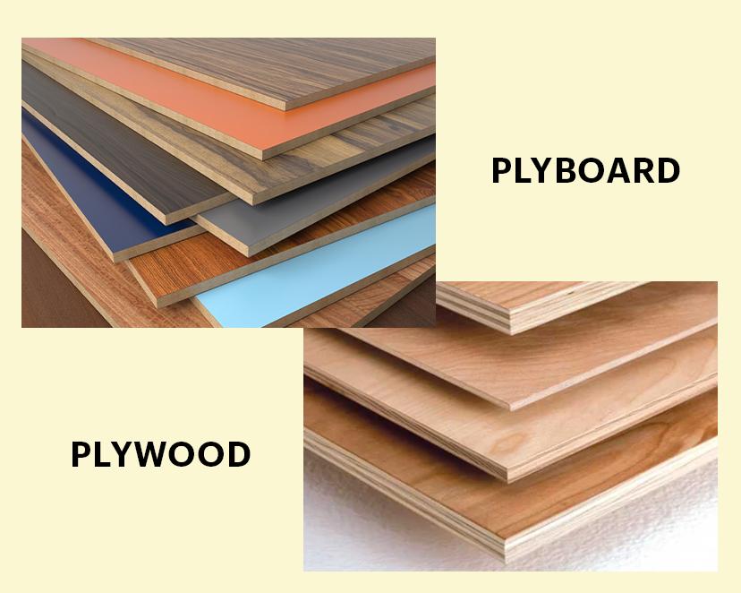 Plywood vs Plyboard