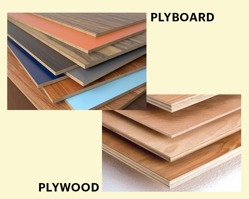 Plywood vs Plyboard