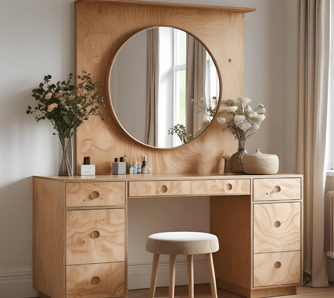 Plywood Dressing Table Design