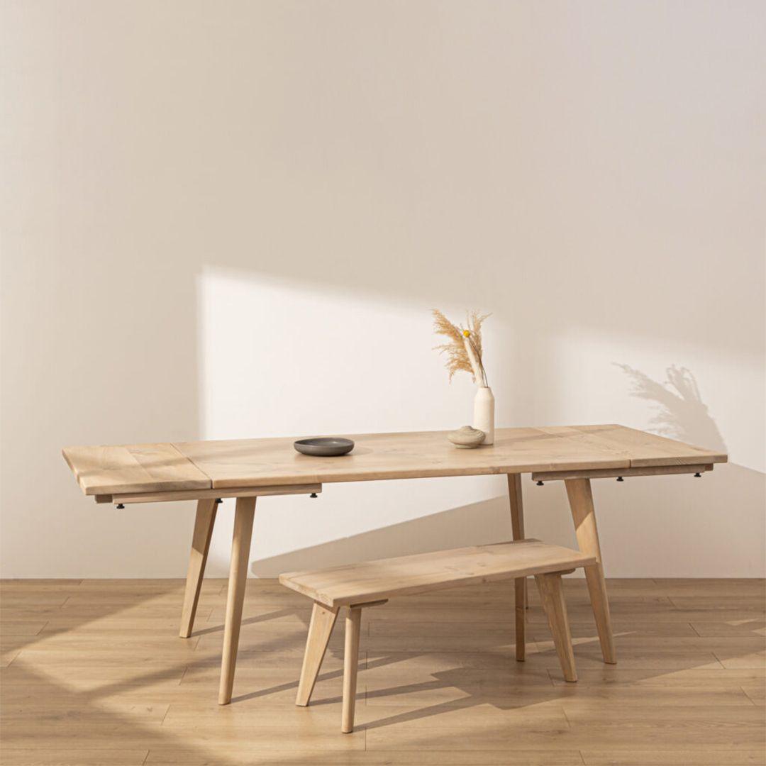 Plywood Extendable Dining Table Design
