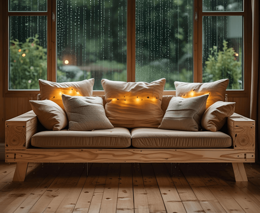 Plywood Furniture in Rainy