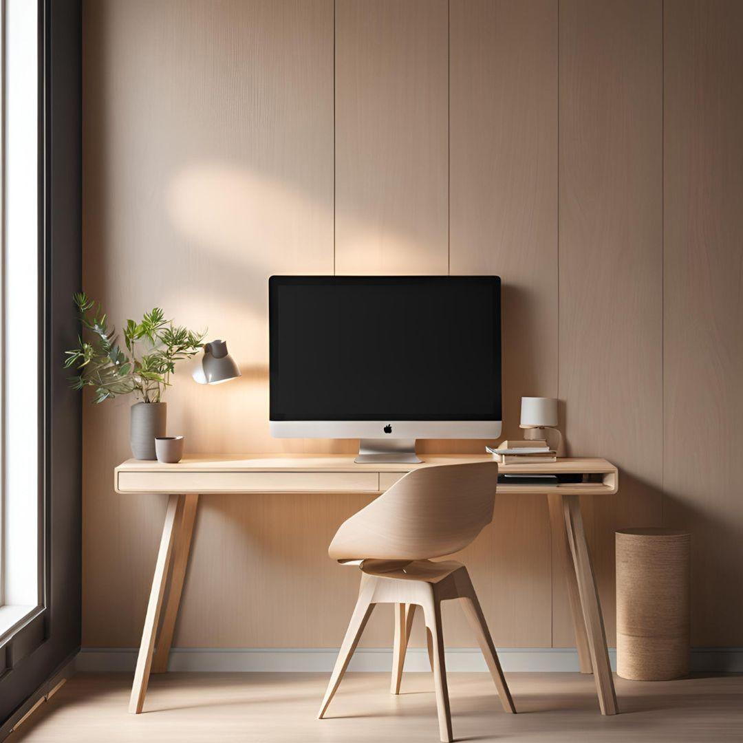 Simple Plywood Study Table