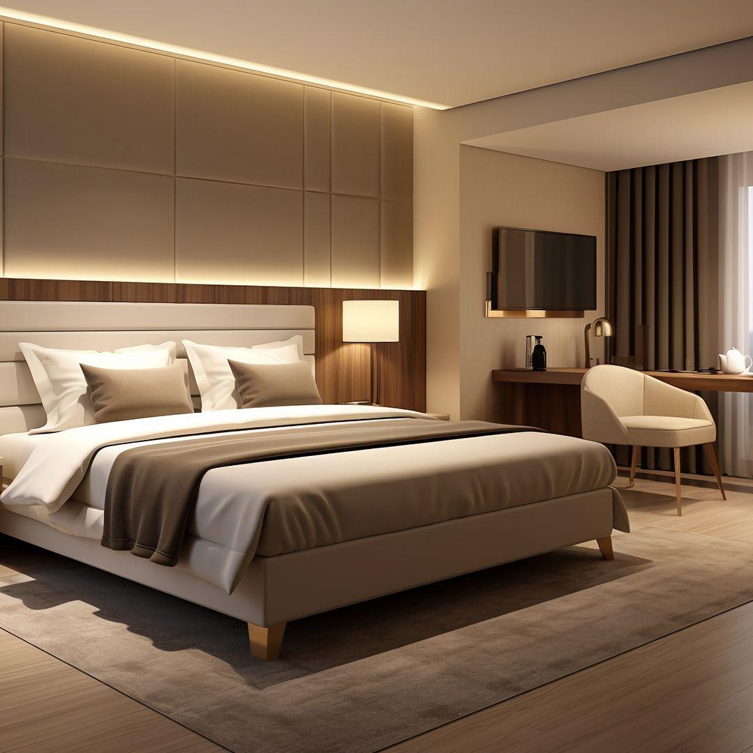 Simple Hotel Room Interior Design