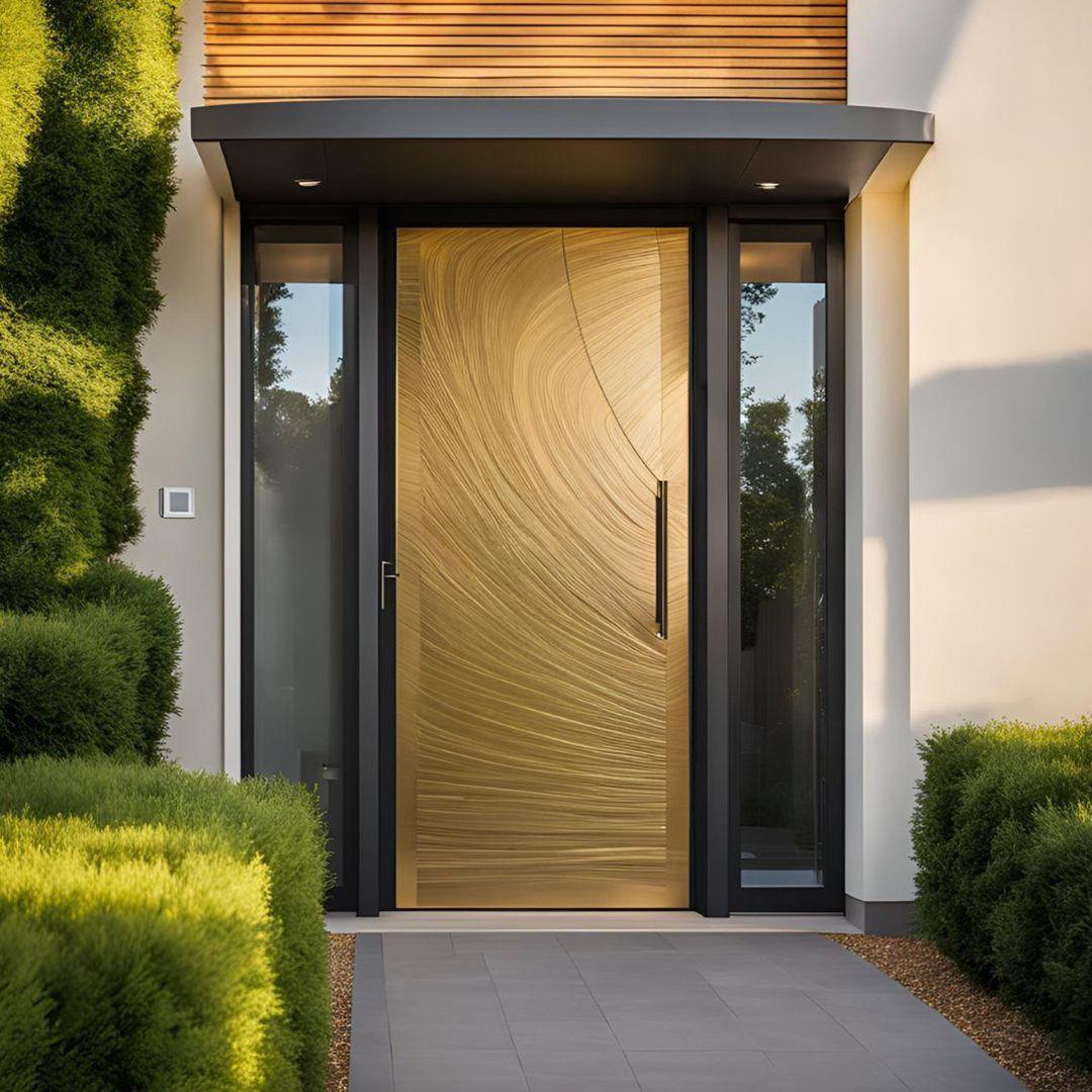 Single-Ply Front Door Sunmica Design