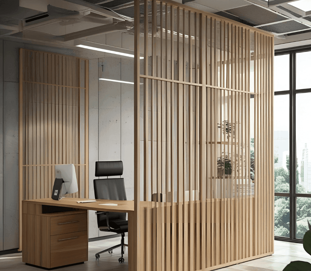 Wooden Office Partition