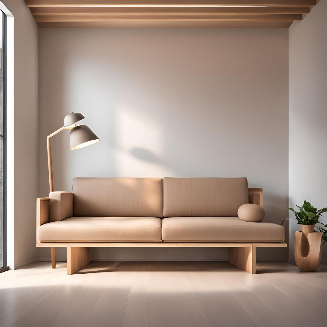 Minimalist Plywood Sofa Design