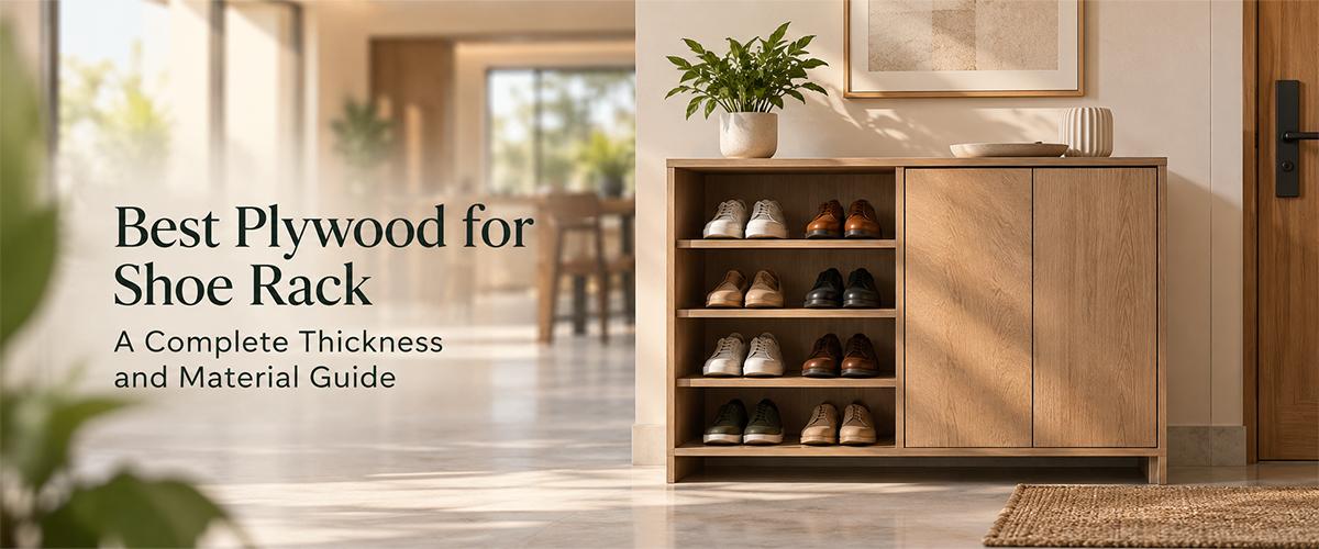 Plywood for shoe rack