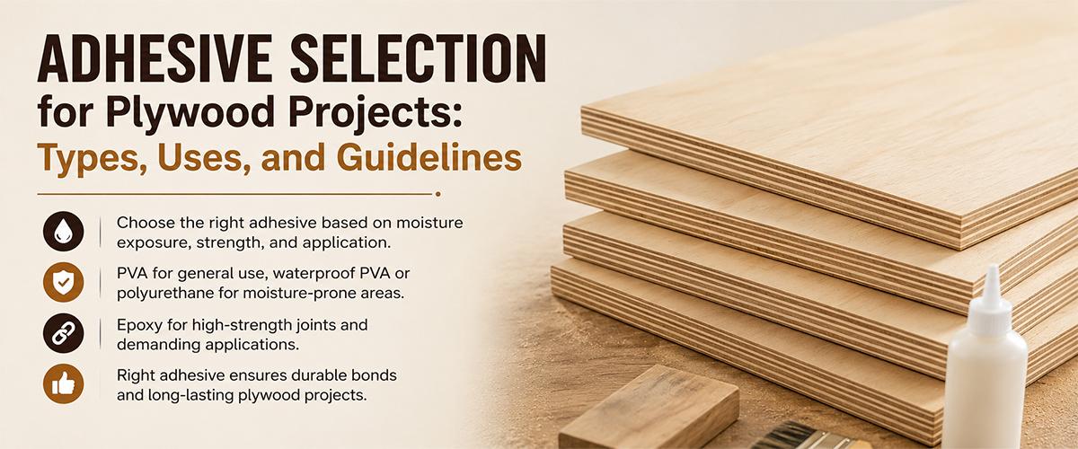 Adhesive Selection for Plywood